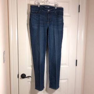 Lee midrise straight leg jeans 14 medium
